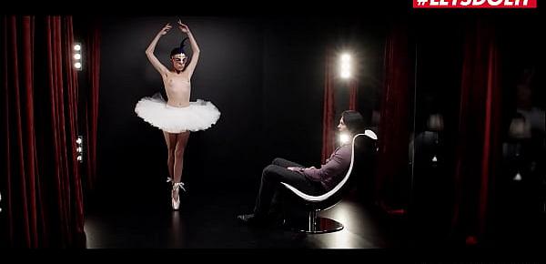  LETSDOEIT - Czech Ballerina Jessica X Tease And Rides Muscle Lover